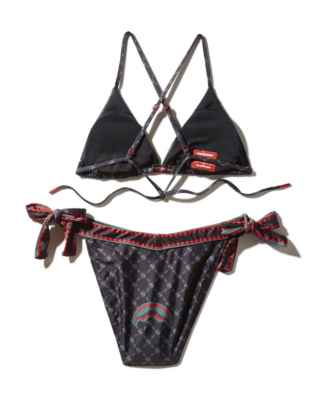 MIDNIGHT MONEY PATTERN BIKINI