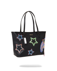 STAR RACER A.I.7 SANDFLOWER COLLAB BEADED TOTE