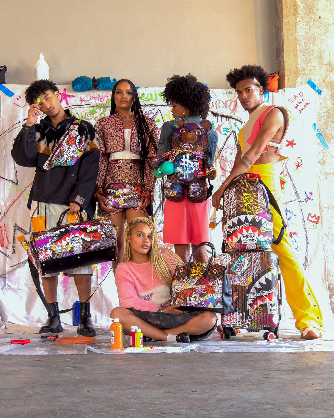 SHARKS IN PARIS THE RIZZ PALACE HANDBAG