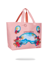 BORA BORA SHARK ISLAND VILLA BEACH TOTE