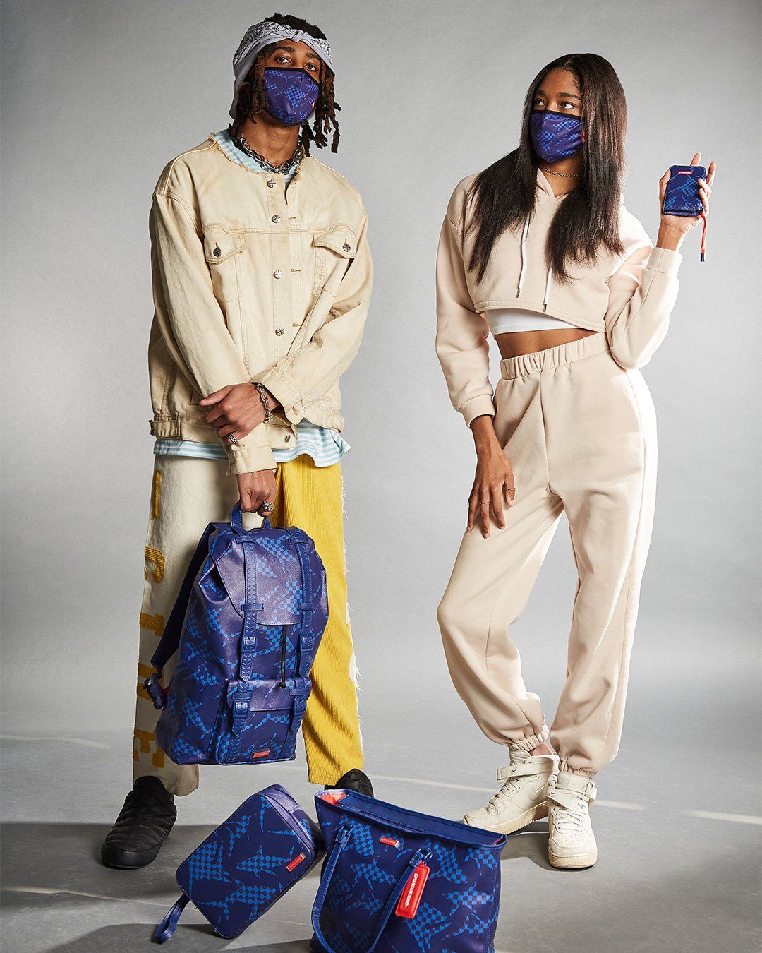 SHARK CHECK (BLUE) WALLET