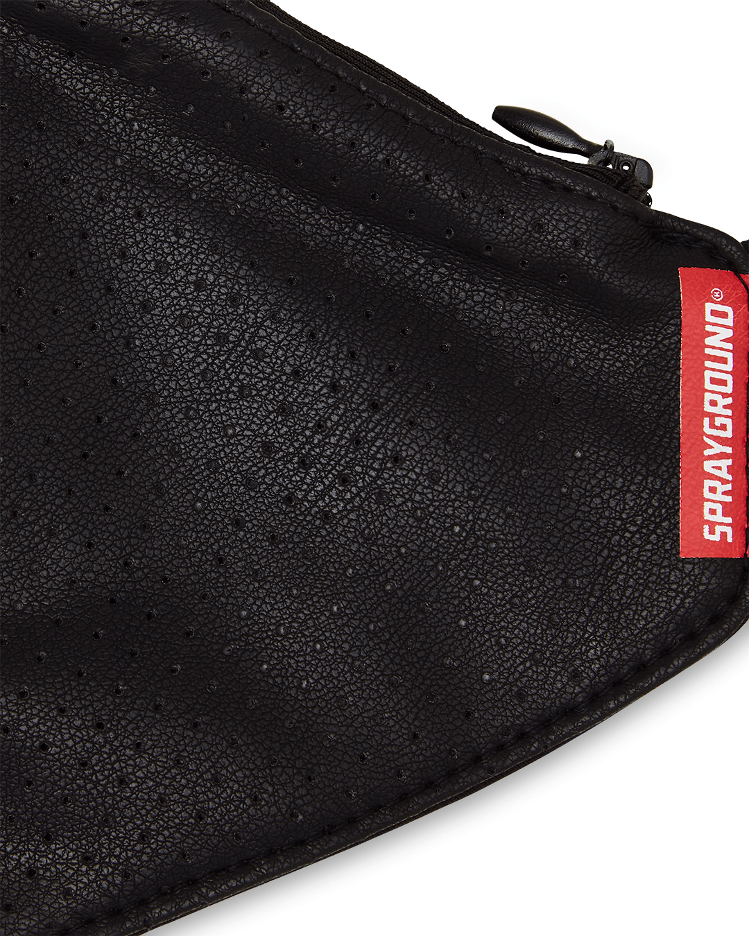 DAMAGE CONTROL STASH POCKET VEGAN LEATHER FACE MASK