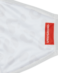 SNOW LEOPARD POLYESTER FACE MASK