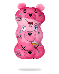 MONEYBEAR TRIPLE PINK PLUSH TOY/PILLOW