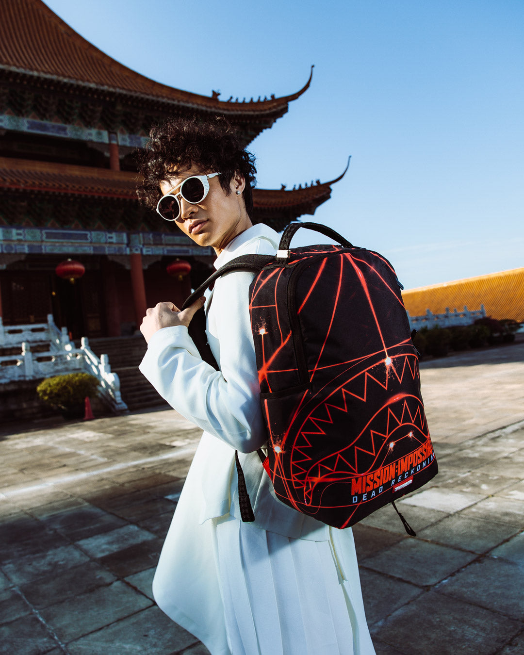 MISSION IMPOSSIBLE HEIST LASER SHARK BACKPACK