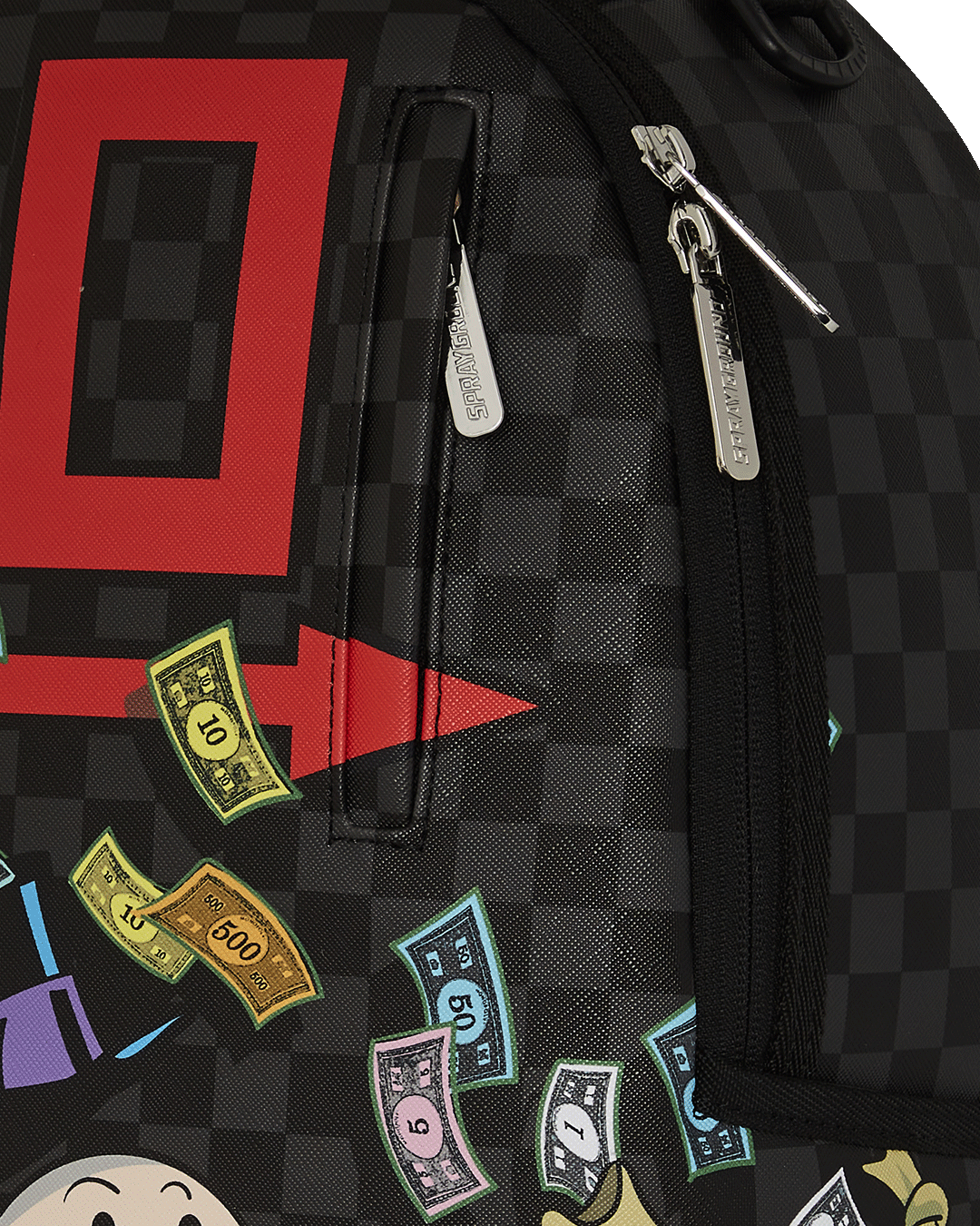 MONOPOLY WHEEL BARREL BACKPACK