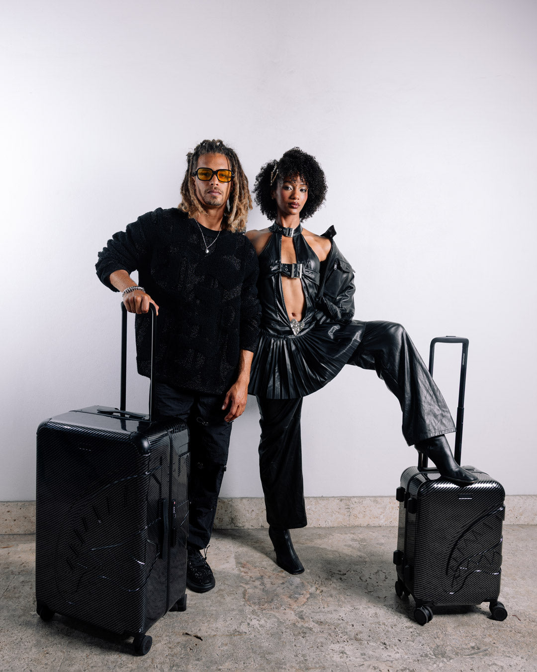 NIGHTFALL SHARKITECTURE CARRY-ON LUGGAGE