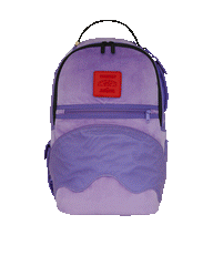 NOOO WAY!!! A REVERSIBLE BACKPACK - PURPLE VELOUR TO OG SHARKS IN PARIS BACKPACK
