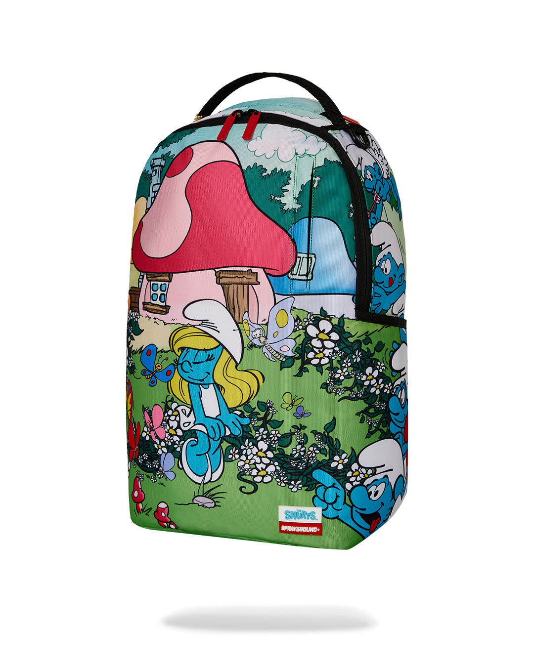 SMURFS IN THE GARDEN BACKPACK