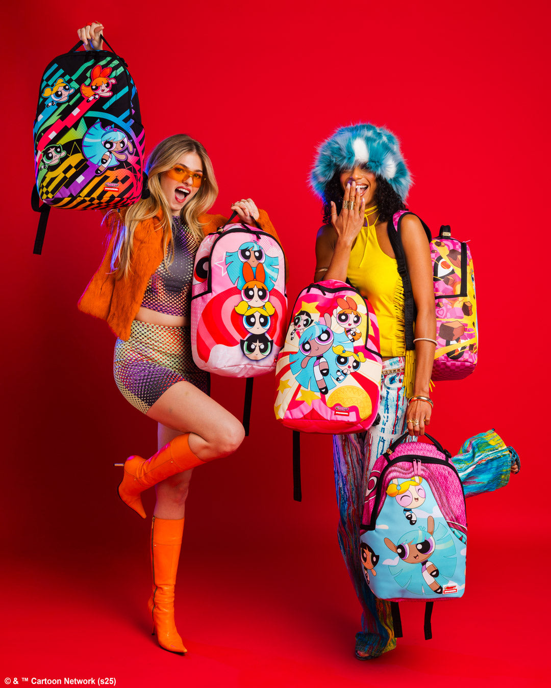 POWERPUFF GIRLS RAINBOW SMASH BACKPACK