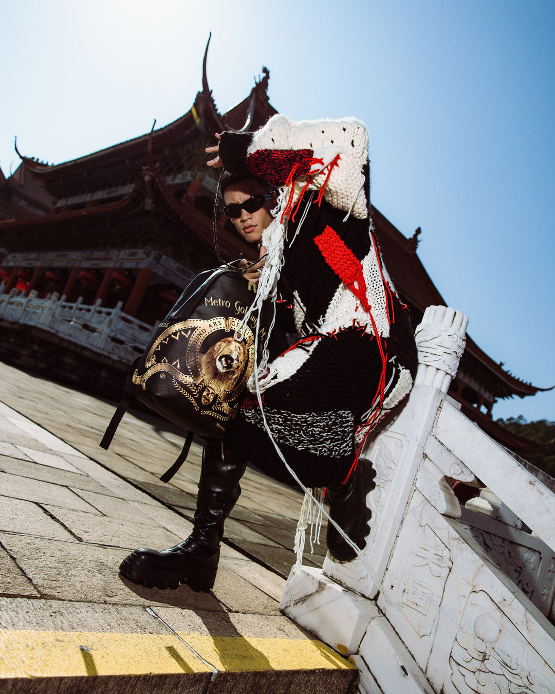 MGM OPENER SHARK LION COLLAB BACKPACK