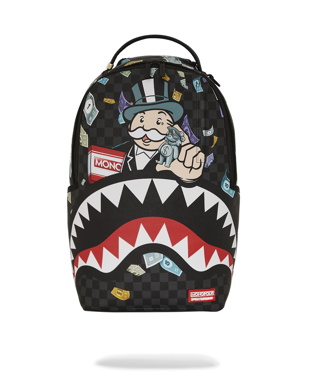 MONOPOLY SHARK RICH BACKPACK