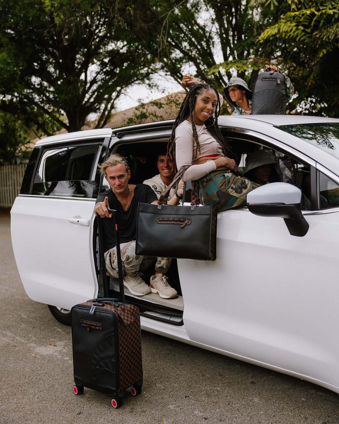 CHECKPOINT ROYALE TORTUGA TOTE