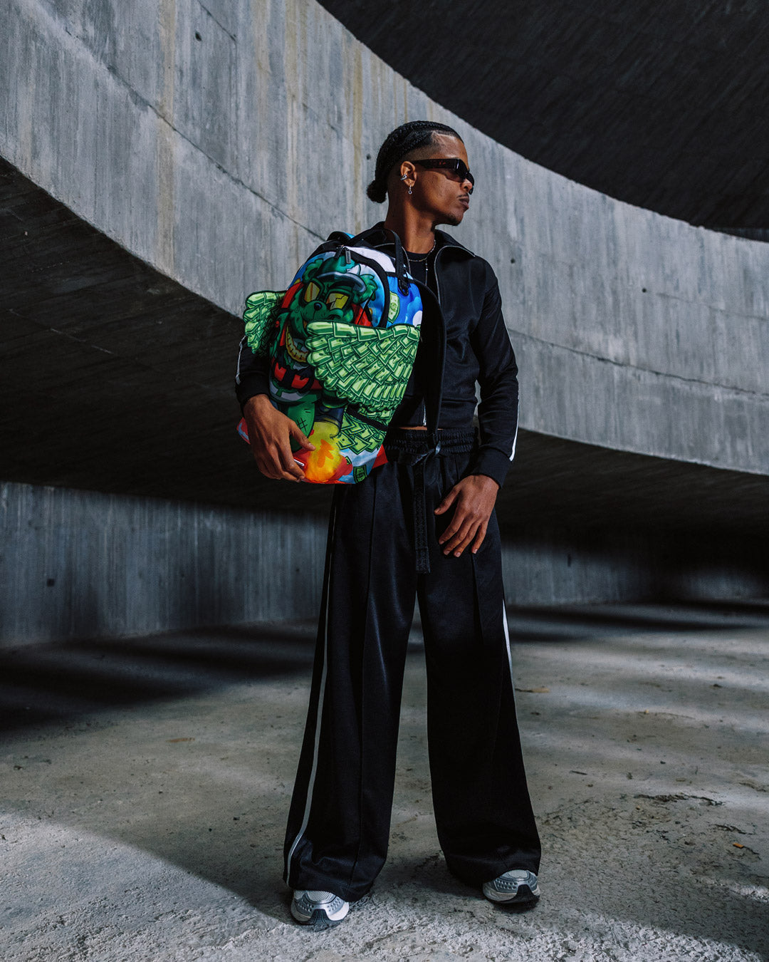 MONEY BEAR WE BOUT TO TAKE OFF BACKPACK