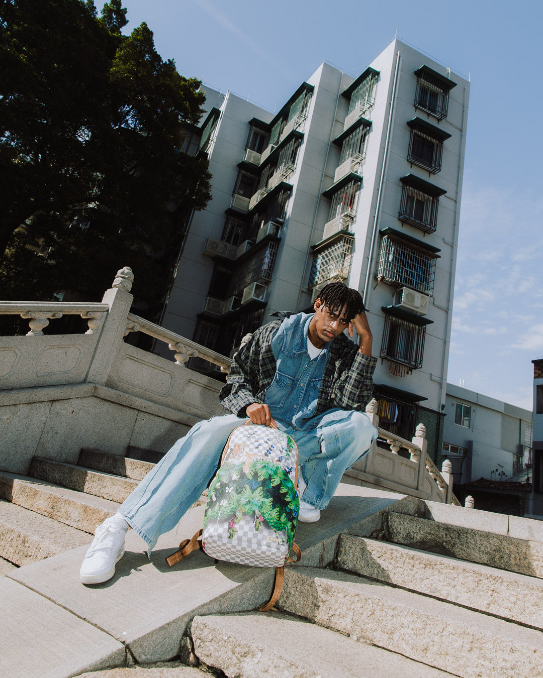 SECRET GARDEN SHARK BACKPACK