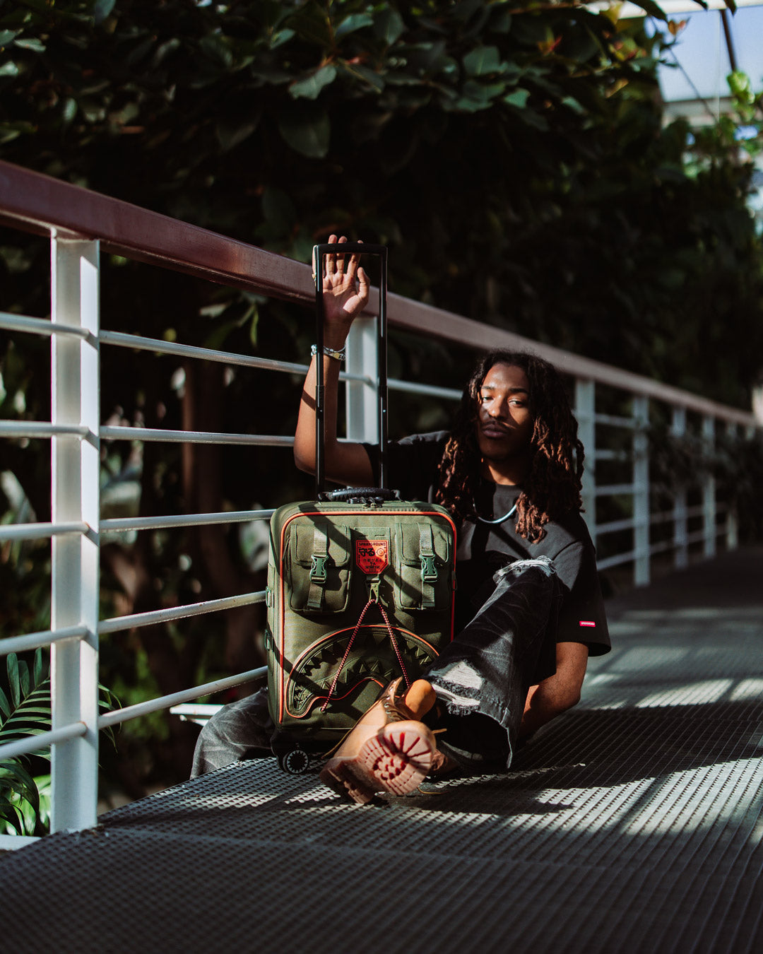 SPECIAL OPS SHARK SQUAD CARRY-ON LUGGAGE