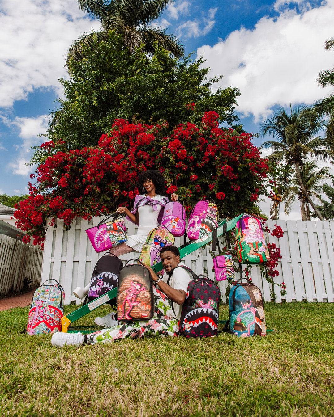 PINK PANTHER DIAMOND BITE BACKPACK