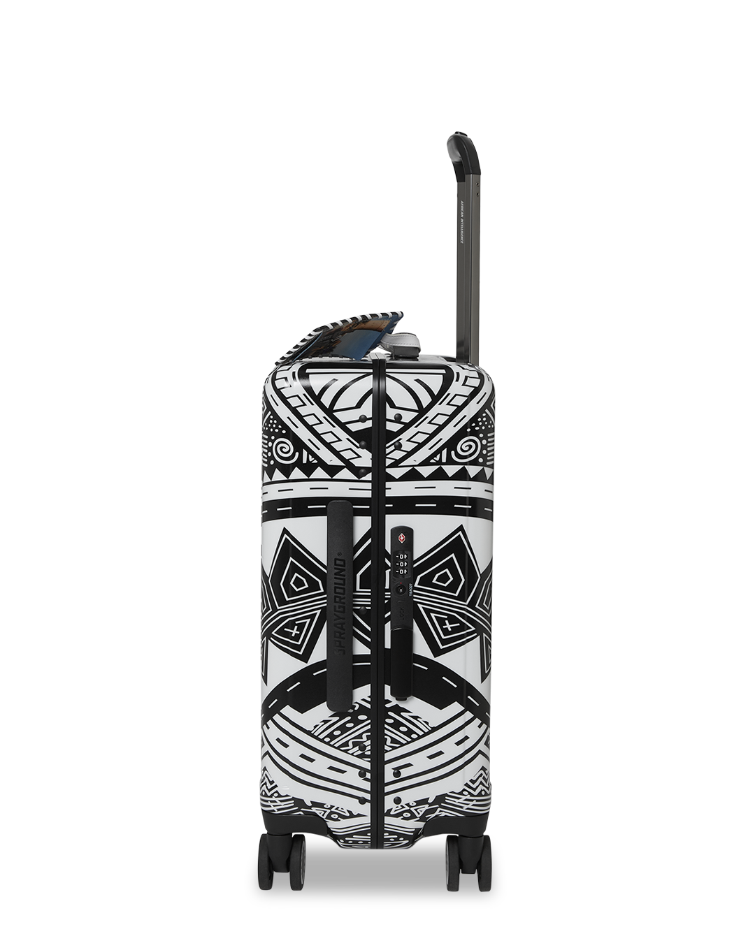 A.I. AFRICAN INTELLIGENCE THE SKYHAWK CARRY-ON LUGGAGE - SANDFLOWER COLLAB