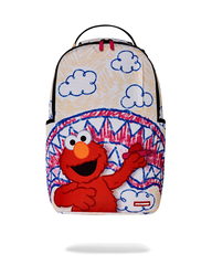 ELMO'S WORLD SHARK SKETCH BACKPACK