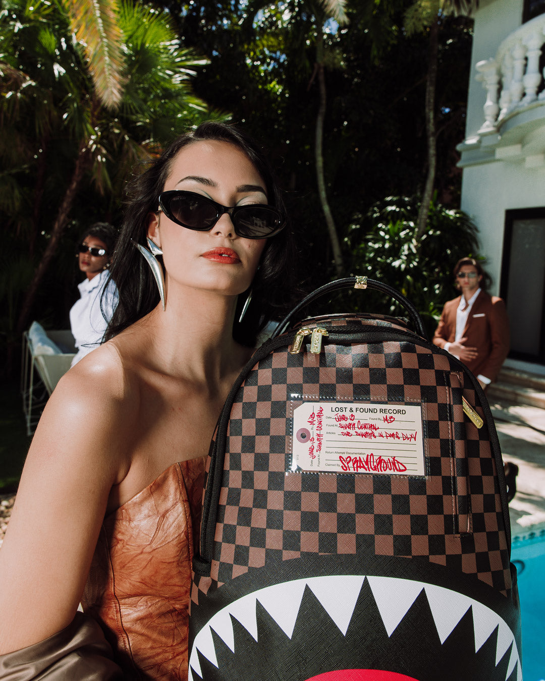 SHARKS IN PARIS LOST & FOUND BACKPACK