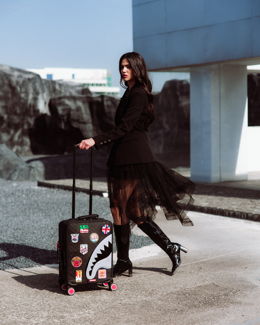 GLOBAL MOGUL BILLIONAIRE IMPERIAL CARRY-ON LUGGAGE