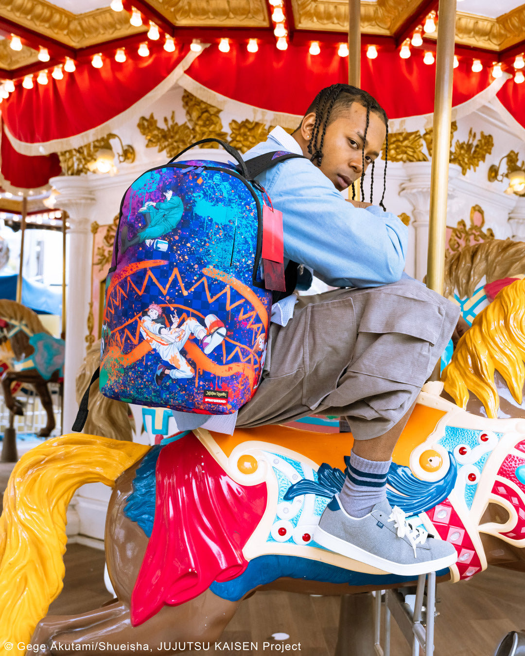 JUJUTSU KAISEN PAINTERS JUMP BACKPACK