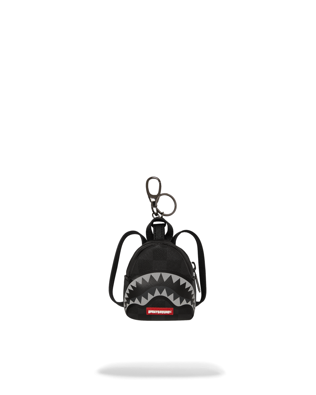 LIGHTS OUT SHARKS IN PARIS BACKPACK KEYCHAIN