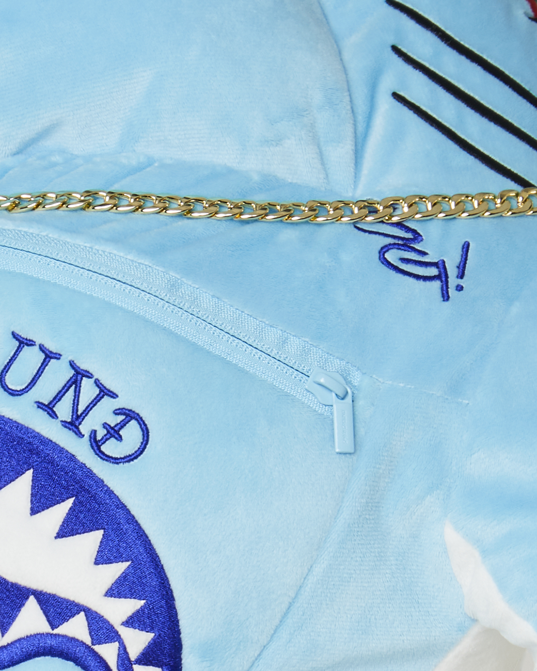 STUFFED SAVAGE HOODY BACKPACK SHARK