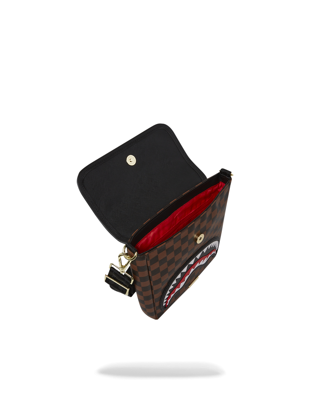 SAWTOOTH SHARKS IN PARIS MESSENGER SLING