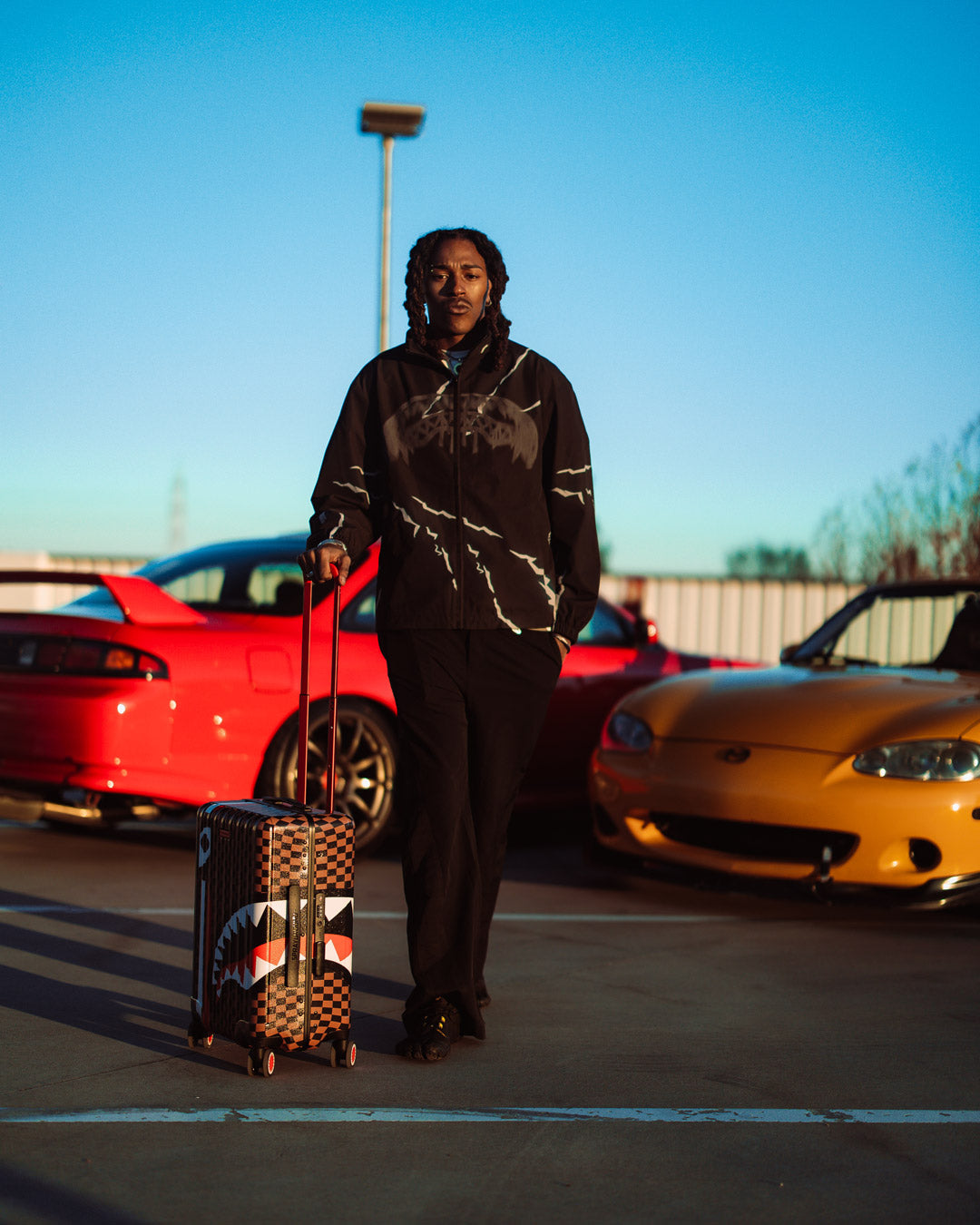 SHARKS IN PARIS GT HARD SHELL CARRY-ON LUGGAGE