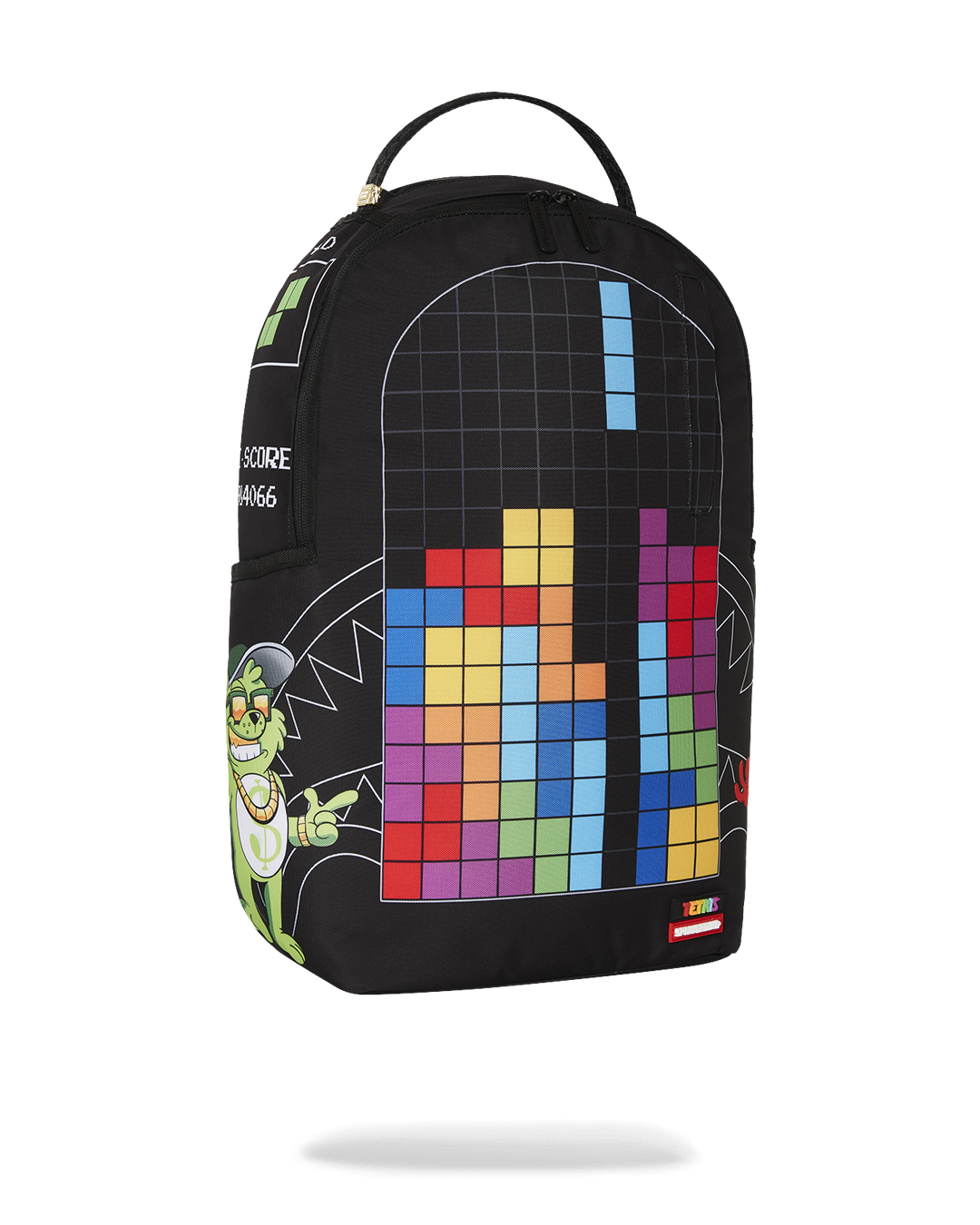 TETRIS WITH DIABLO AND MONEY BEAR BACKPACK