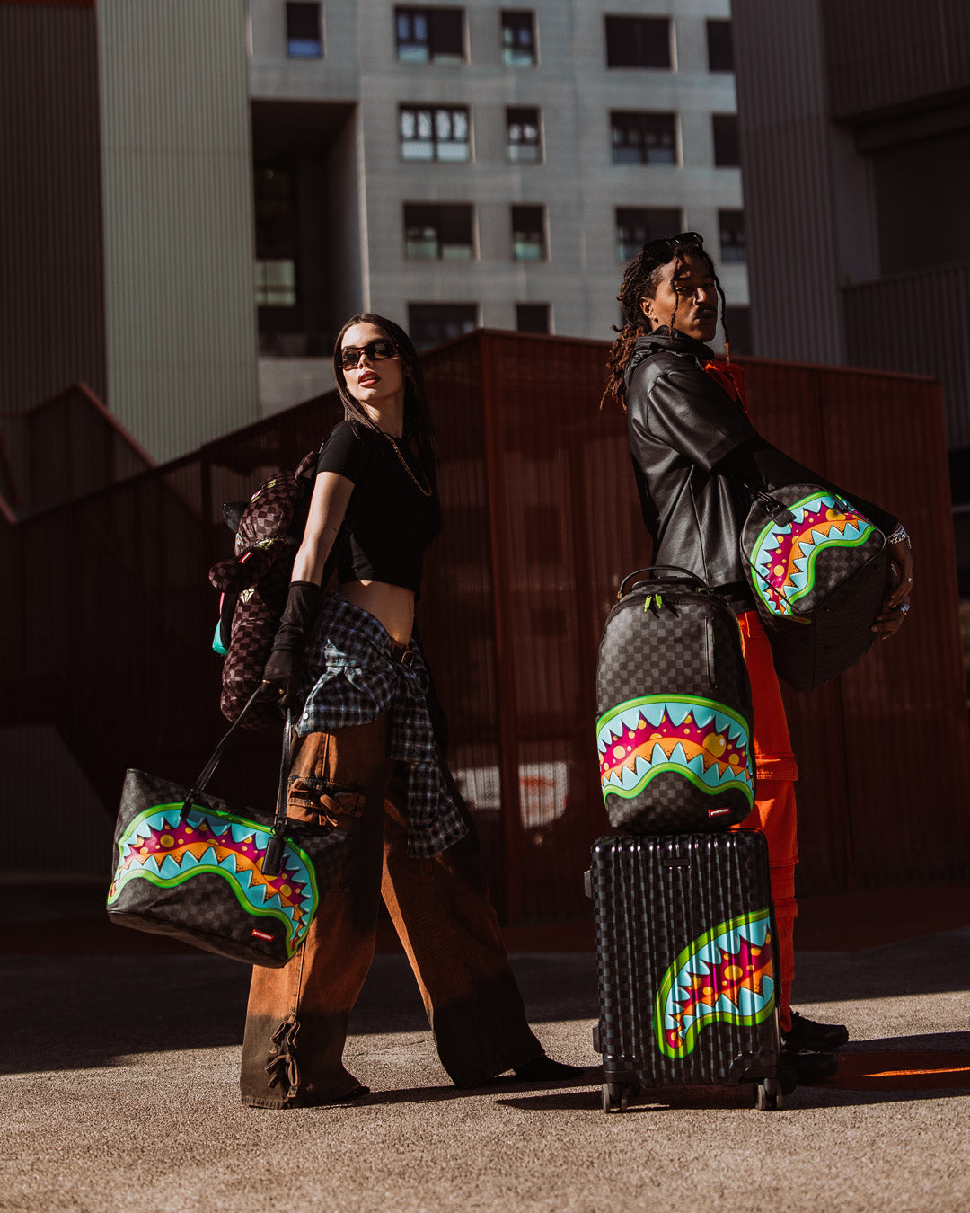 SLIME TAKEOVER HARD SHELL CARRY-ON LUGGAGE