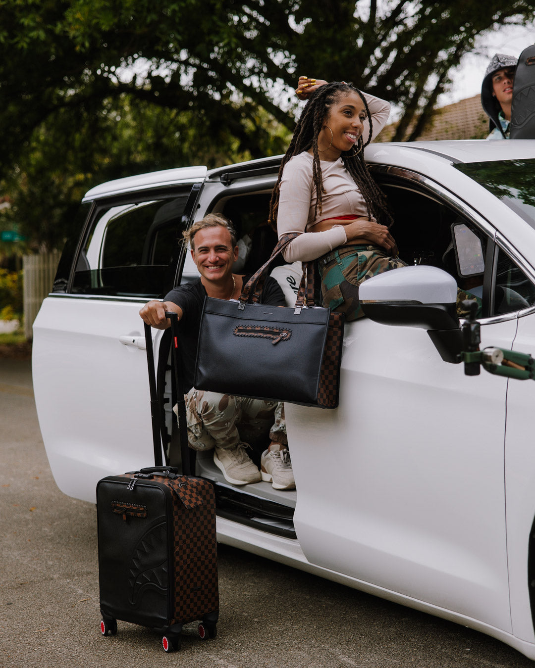 CHECKPOINT ROYALE TORTUGA TOTE