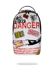 JETBLAST SIGN ON THE RUNWAY BACKPACK