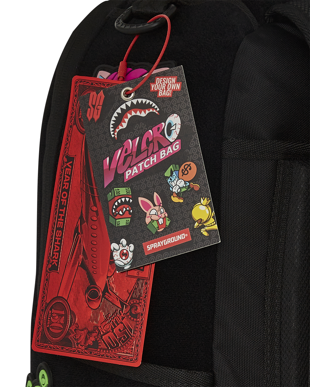 STUCK ON YA - VELCRO PATCH BACKPACK