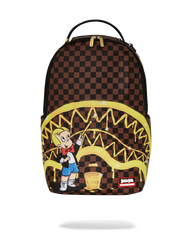 RICHIE RICH PAINT THE SHARK GOLD BACKPACK