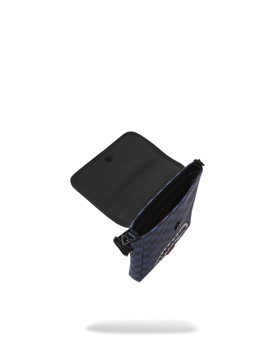 MIDNIGHT MAGIC SHARKS IN PARIS MESSENGER SLING BAG