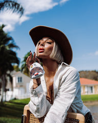 LET'S MAKE SOME NOISE BACKPACK KEYCHAIN