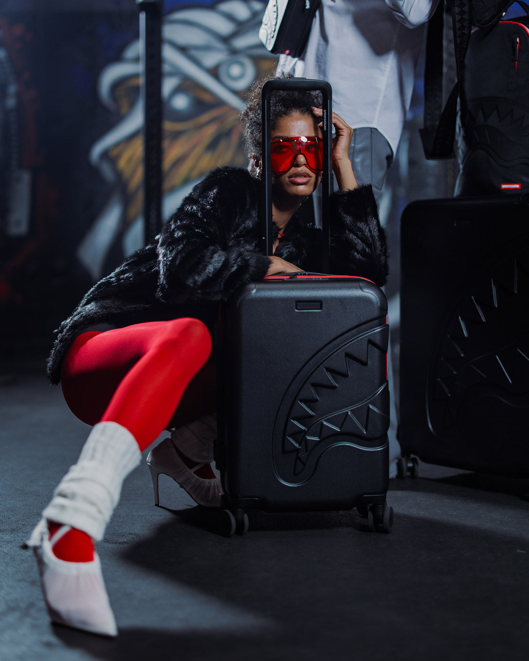 THE HERO SHARKITECTURE CARRY-ON LUGGAGE