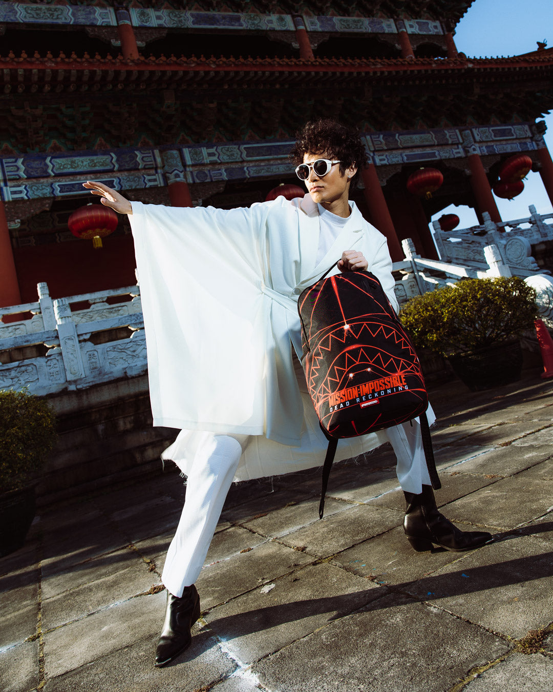 MISSION IMPOSSIBLE HEIST LASER SHARK BACKPACK